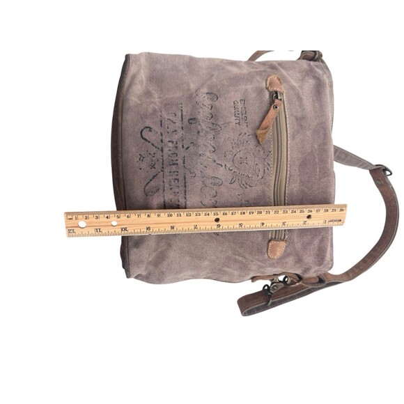 Myra Western Womens Shoulder Bag Leather Cowhide Crossbody Purse Blue Fast Ship - Picture 11 of 16